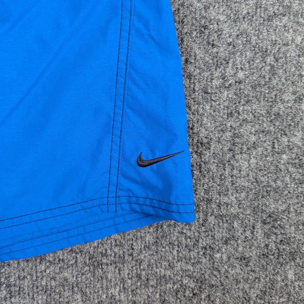 Lot of 2 Vintage Nike Silver Tag Shorts Mens XL Blue Black Mesh Lined Athletic - Picture 4 of 16